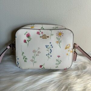 Coach Mini Camera Bag With Wildflower Print